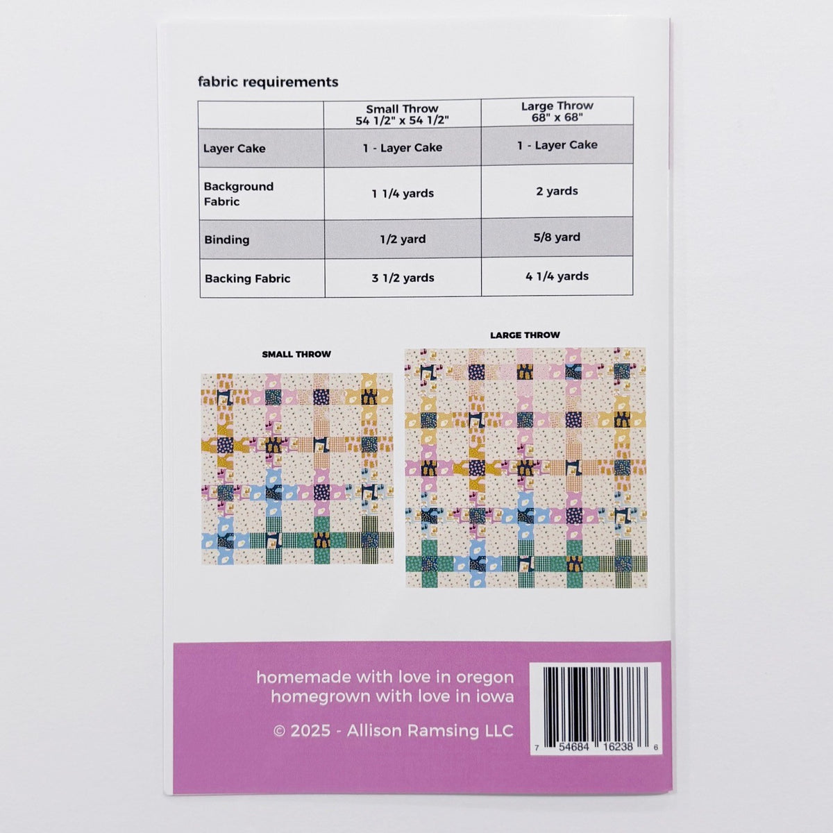 Layer Cake Nine Patch Pattern – Coneflower Quilt Co