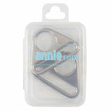ByAnnie 1-1/2 inch Triangle Ring, Nickel
