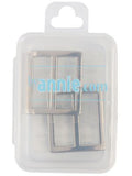 ByAnnie 1-inch Slider Widemouth Flat, Nickel