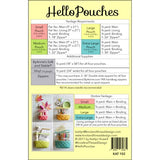 Hello Pouches Pattern