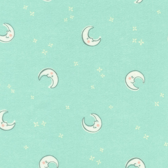 Over the Moon Flannel, Moon and Stars, Spring