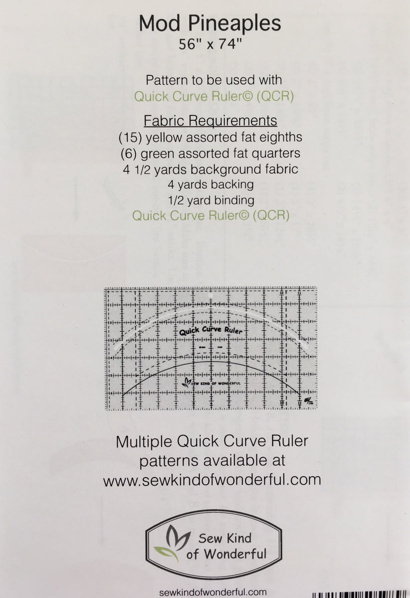 Mod Pineapples – Coneflower Quilt Co