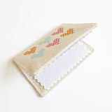 Make Time Small Needle Case, Crossed Stitched Hearts