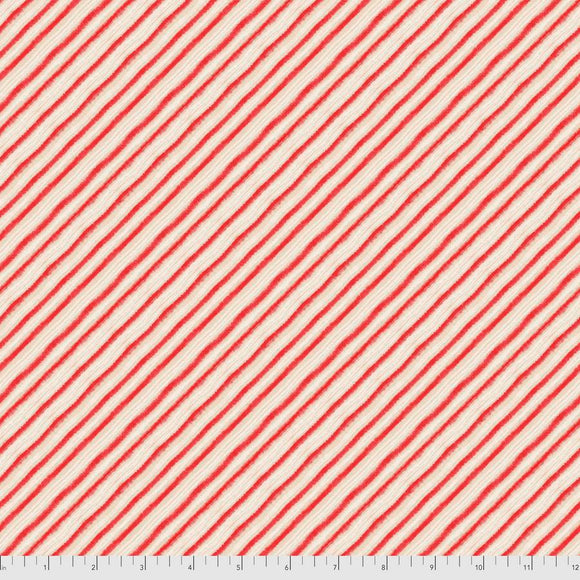 Holly Jolly, Peppermint Stripes, Red