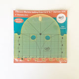 Precision Machine Quilting Ruler 6" & 1" Arcs