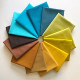 Kona Cotton Solids Fat Quarter Bundle, Beachy