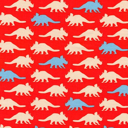 Prehistoric Pals, Triceratops, Red