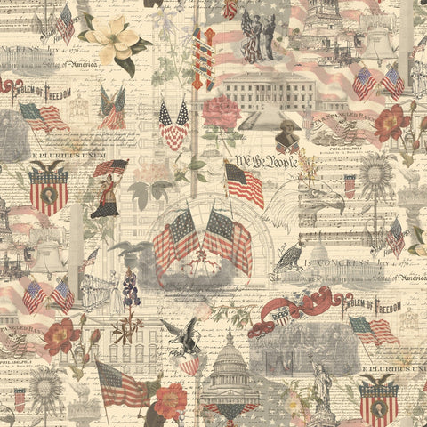 3 Sisters Favorites Collage Patriotic