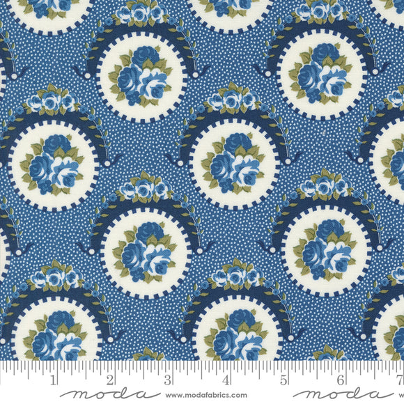 Grand Haven, Sweet Floral, Nautical Blue