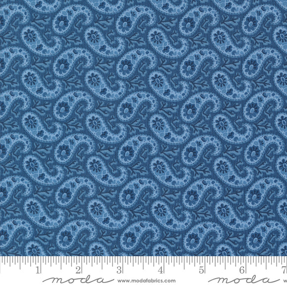 Grand Haven, Bandana Paisley, Nautical Blue