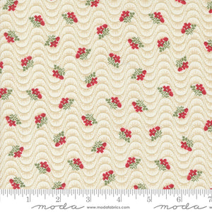 Grand Haven, Floral Moire, Cream