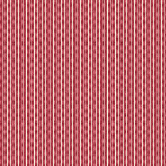 Creating Memories Winter, Tiny Stripe Red {Woven}