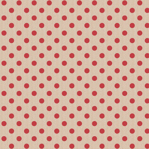 Creating Memories Winter, Polkadot Red {Woven}