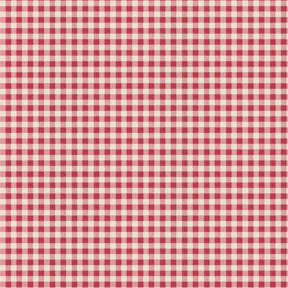 Creating Memories Winter, Gingham Red {Woven}