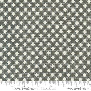 Farmstead, Bias Gingham, Charcoal