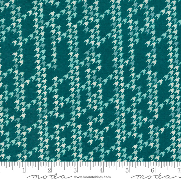 Cozy Wonderland, Houndstooth Party, Teal