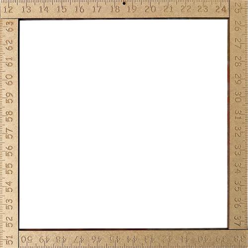 Wood Frame Ruler, 10