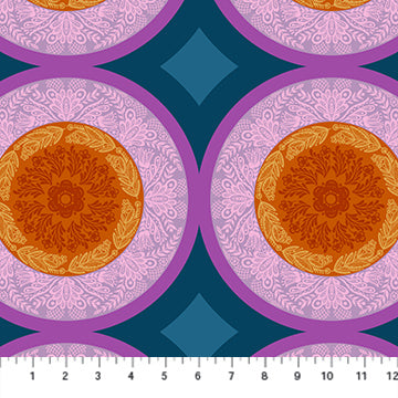 Perennial Borders, Doily, Amber