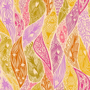 Shooting Star, Current, Mango, 108" Wide