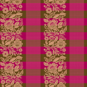 Perennial Borders, Festival, Coffee, 108" Wide