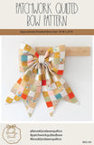 Patchwork Quilted Bow Pattern
