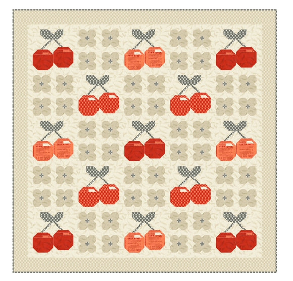 Cherries Jubilee Quilt Kit