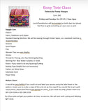 Boxy Tote Class Info