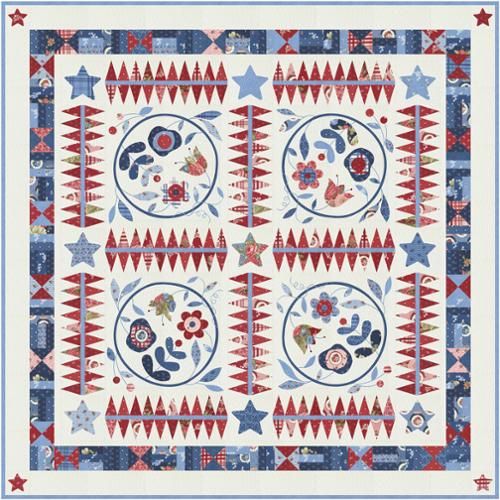 Braeburn Quilt Kit featuring Grand Haven