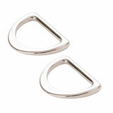 ByAnnie 1-inch D-Ring Flat, Nickel