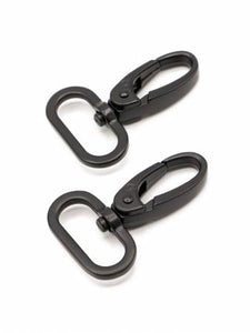 ByAnnie 1-inch Swivel Hook, Black