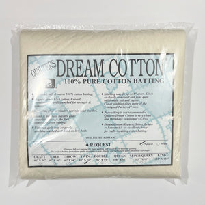 Quilters Dream Cotton Batting, Request Twin, Natural