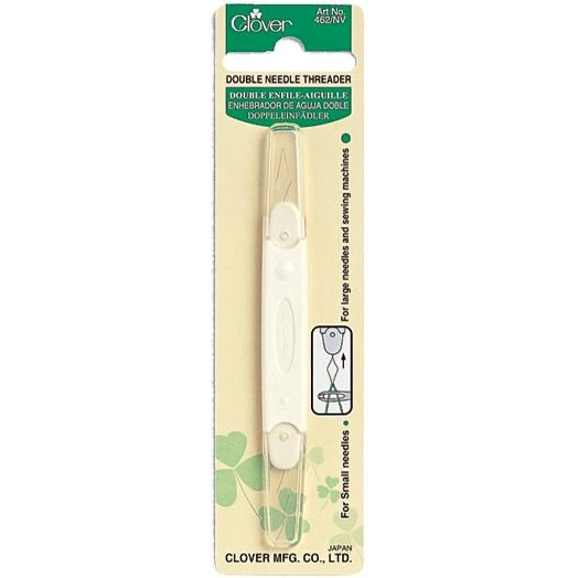 Clover Double Needle Threader