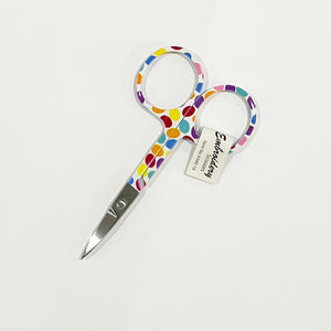 Embroidery Scissors, 3.5" Sweets Prints, Jelly Beans