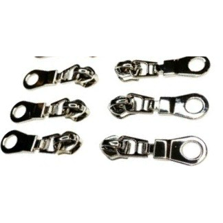 Sassafras Lane #5 Zipper Pulls, Nickel