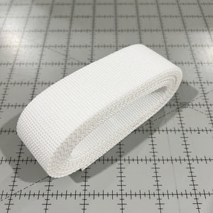 ByAnnie 1.5 inch White Polypro Strapping, 2.75 Yards