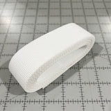 ByAnnie 1.5 inch White Polypro Strapping, 2.75 Yards