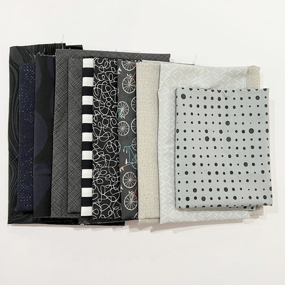 DS139 Black and Gray Scrap Bundle