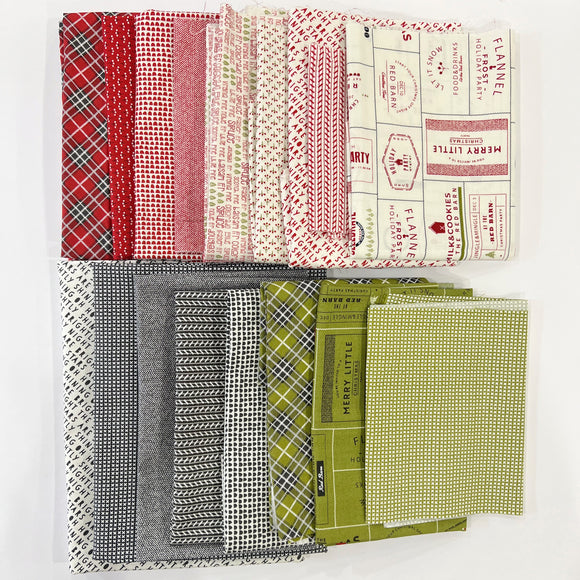 DS150 Red Barn Christmas Scrap Bundle