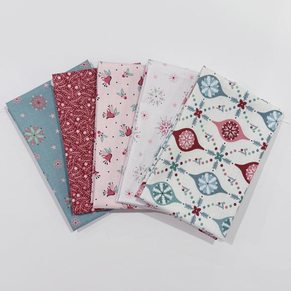 Frost and Flurry 5 Pc-Fat Eighth Bundle