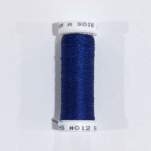 Au Ver a Soie, Soie 100/3 #012, Indigo