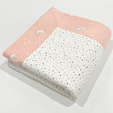 Cozy Flannel Receiving Blanket Kit, Pink