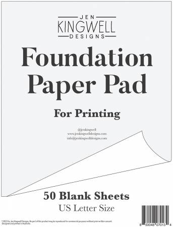 Foundation Papers, Blank Letter Size