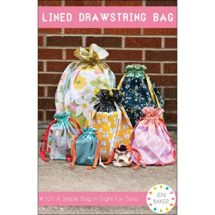 Lined Drawstring Bag Pattern