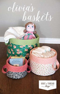 Olivia's Baskets Pattern