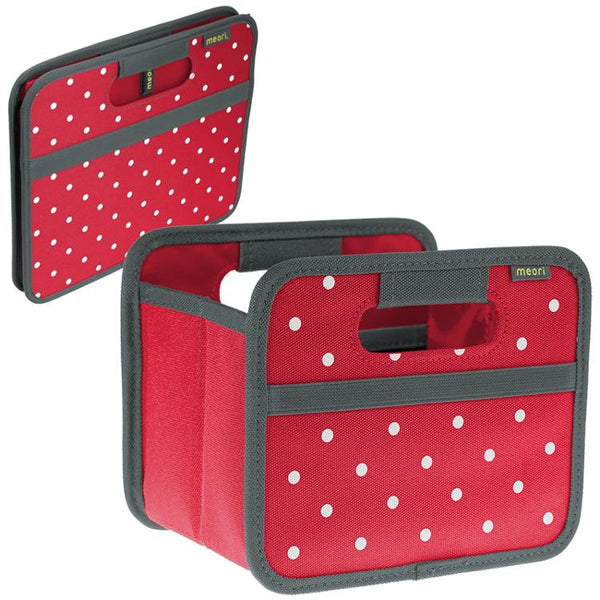 Meori Mini Foldable Box, Dot Hibiscus – Coneflower Quilt Co