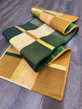 Modern Madras Table Runner Kit, Desert w/Option A Backing
