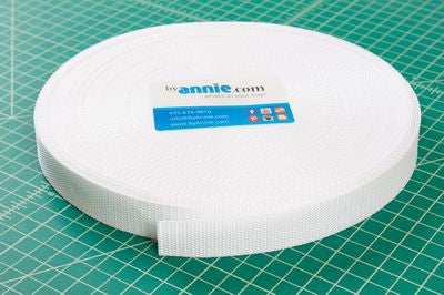 ByAnnie  1 inch White Polypro Strapping
