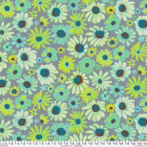 Kaffe Fassett Collective 2024, Bloomers, Grey