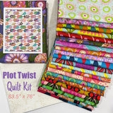 Plot Twist Quilt Kit featuring Jumpstart