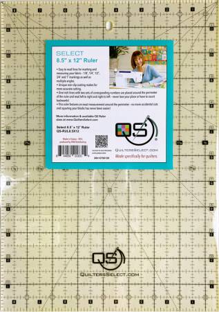 Quilter's Select 8.5 X 12 Inch Ruler